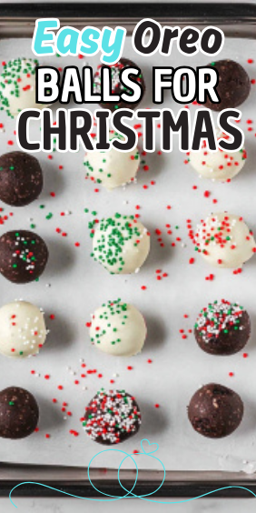Easy Oreo Balls for Christmas