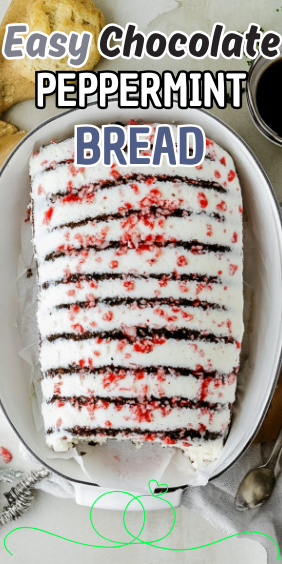 Easy Chocolate Peppermint Bread
