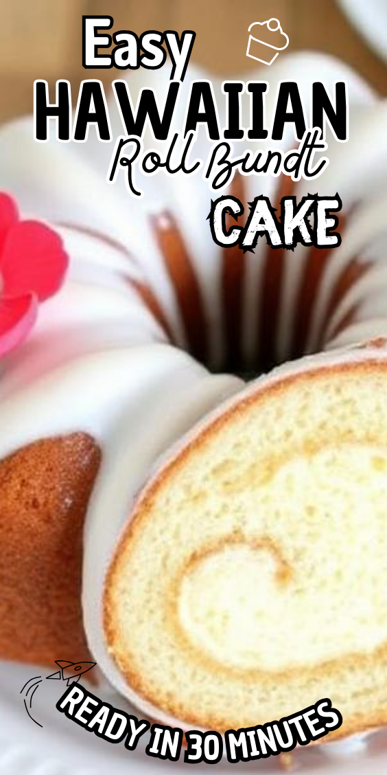 Easy Hawaiian Roll Bundt Cake