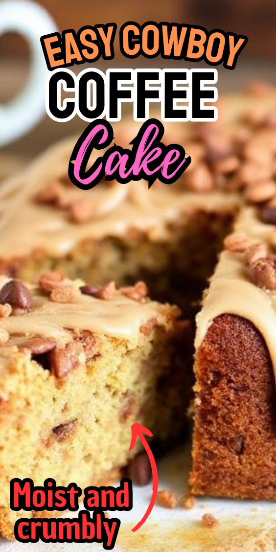 Easy Cowboy Coffee Cake