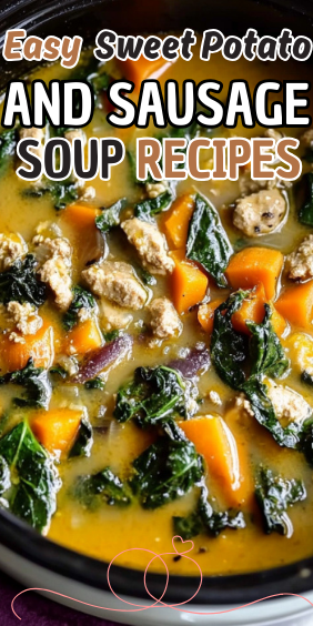 Easy Sweet Potato And Sausage Soup