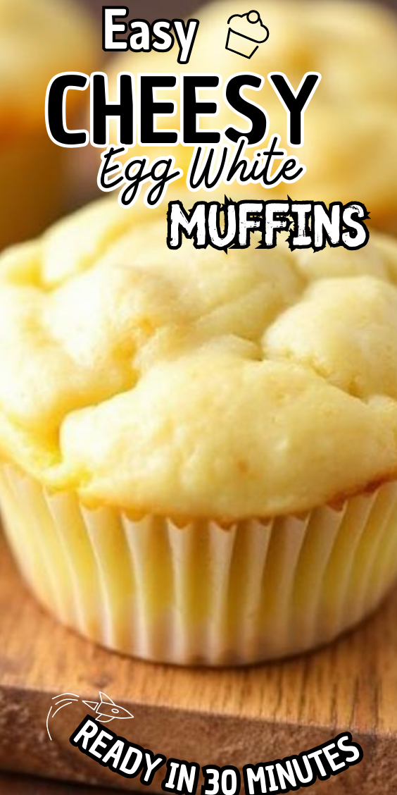 Easy Cheesy Egg White Muffins