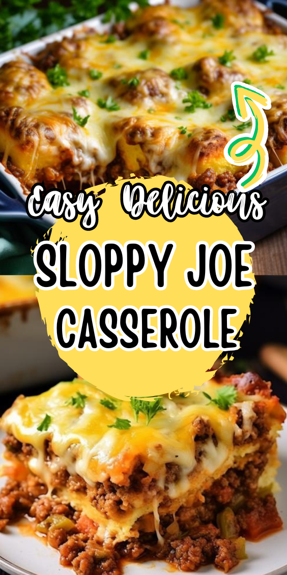 Easy Sloppy Joe Casserole