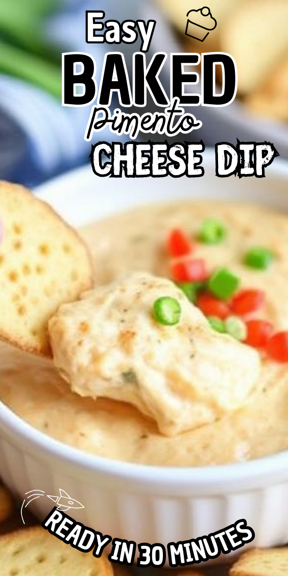 Easy Baked Pimento Cheese Dip