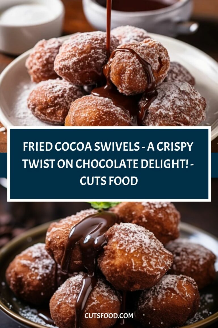 Fried Cocoa Swivels – A Crispy Twist on Chocolate Delight! – Cuts Food