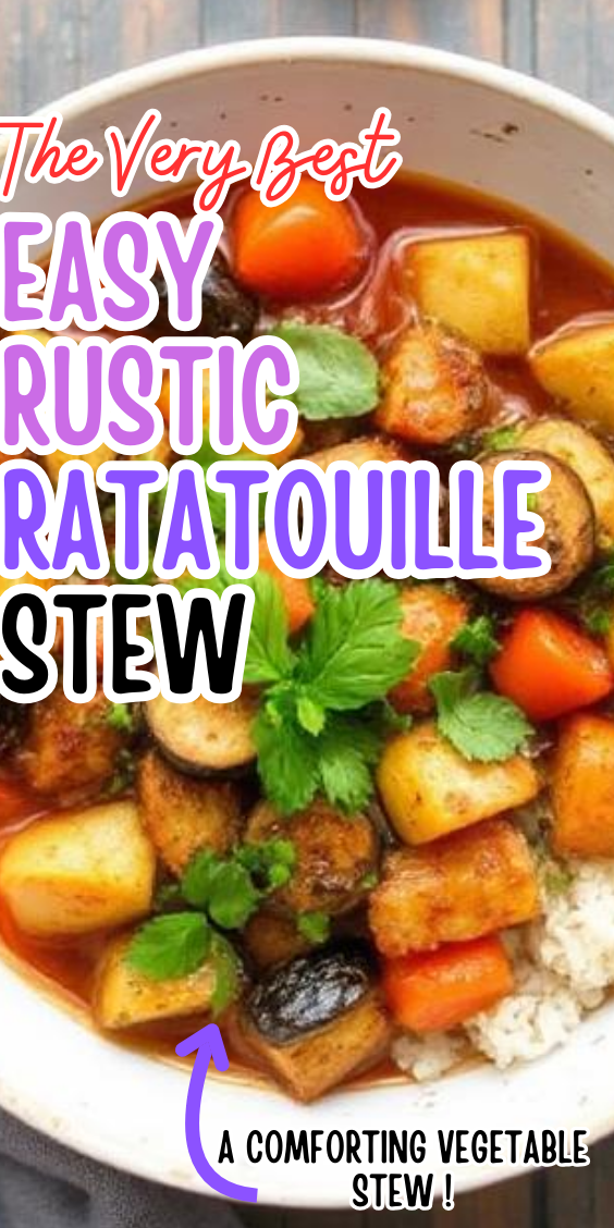 Easy Rustic Ratatouille Stew