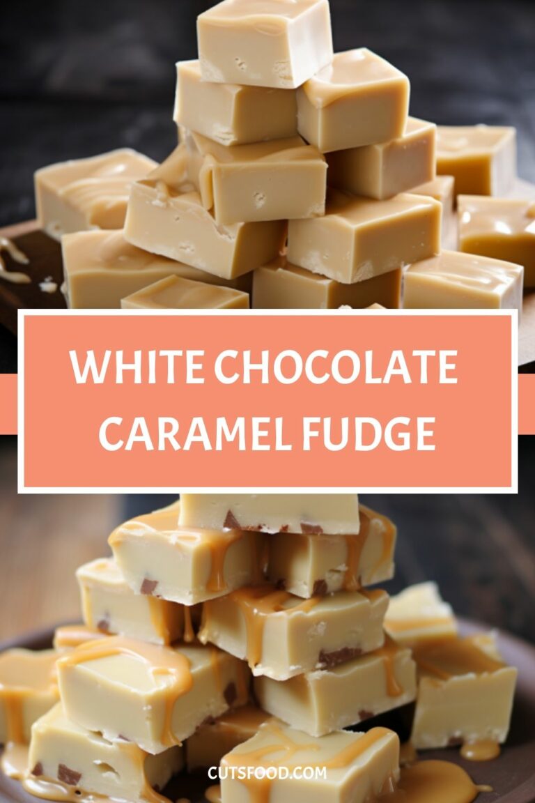 White Chocolate Caramel Fudge