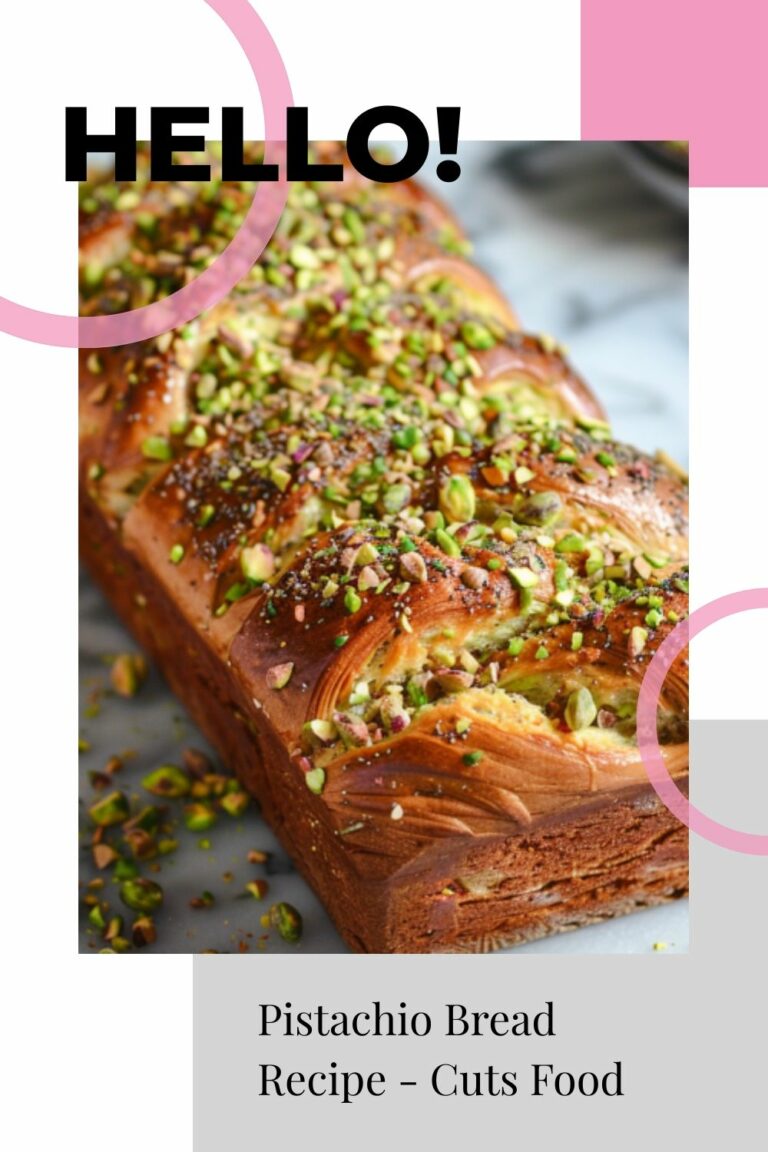 Pistachio Bread Recipe – Cuts Food