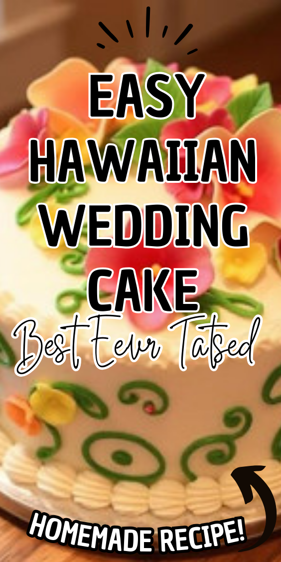 Easy Hawaiian Wedding Cake
