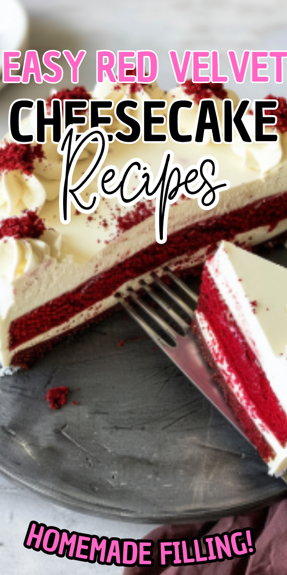 Easy Red Velvet Cheesecake