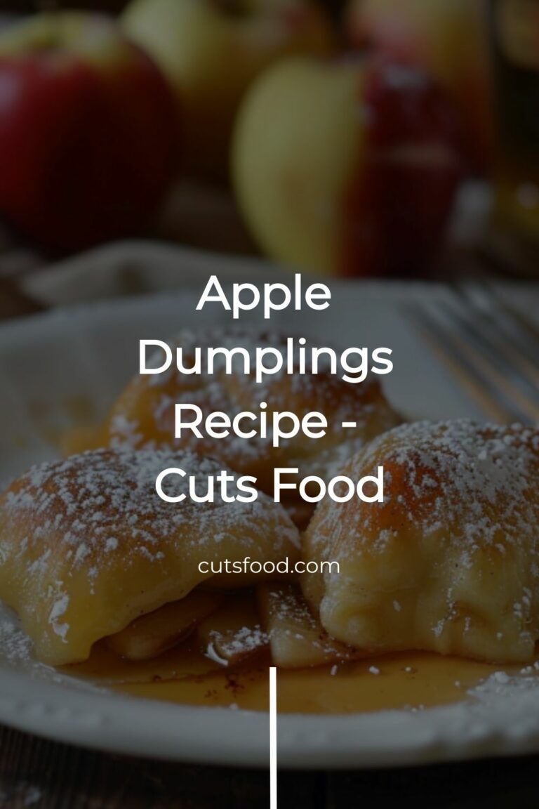 Apple Dumplings Recipe – Cuts Food