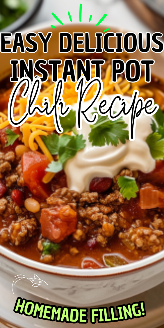 Easy Instant Pot Chili Recipe