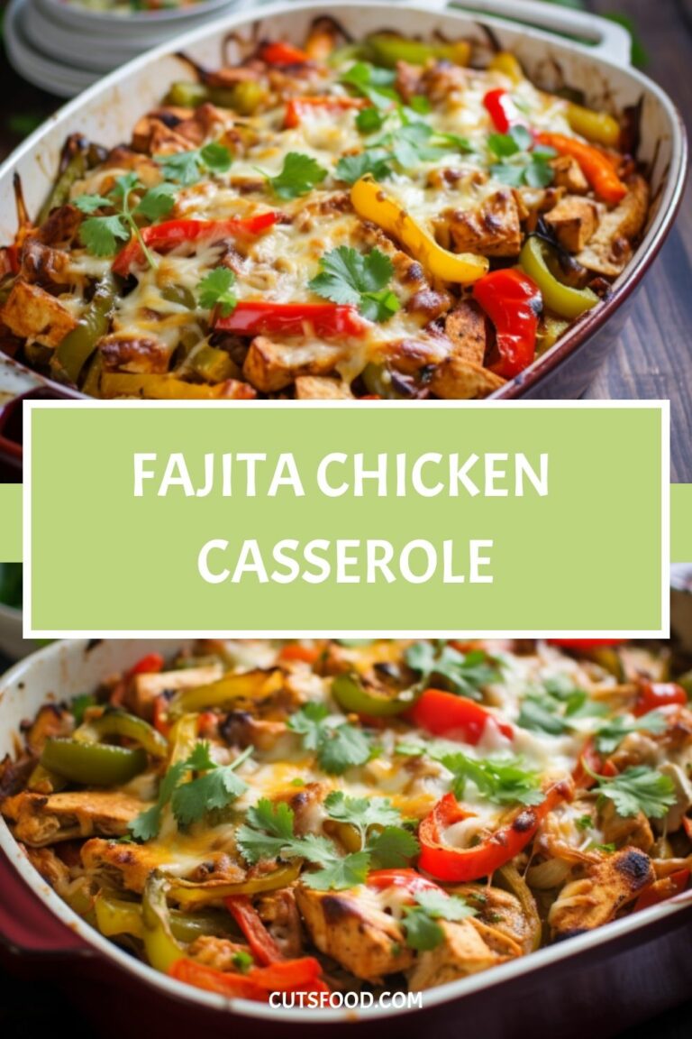 Fajita Chicken Casserole
