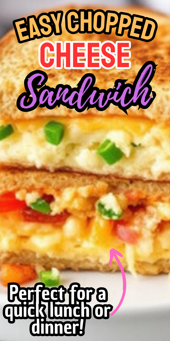 Easy Chopped Cheese Sandwich