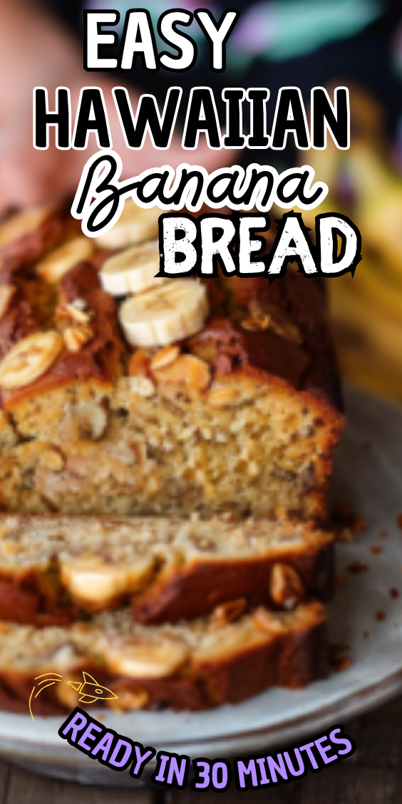 Easy Hawaiian Banana Bread