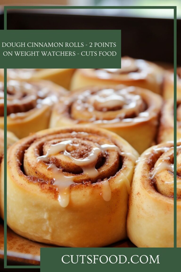 Dough Cinnamon Rolls – 2 Points on Weight Watchers – Cuts Food