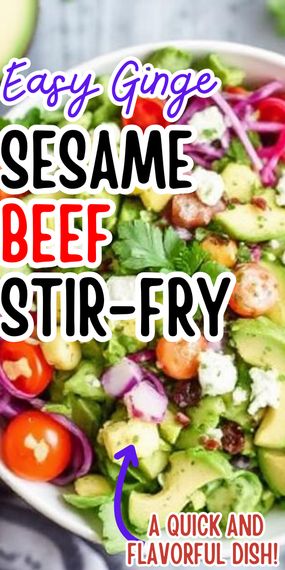 Easy Ginger Sesame Beef Stir-Fry