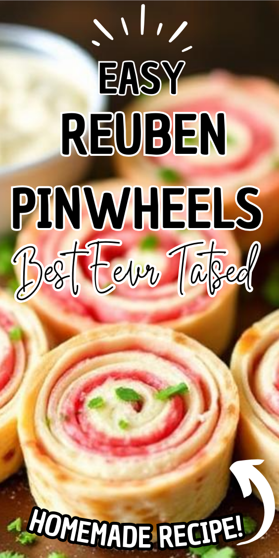 Easy Reuben Pinwheels