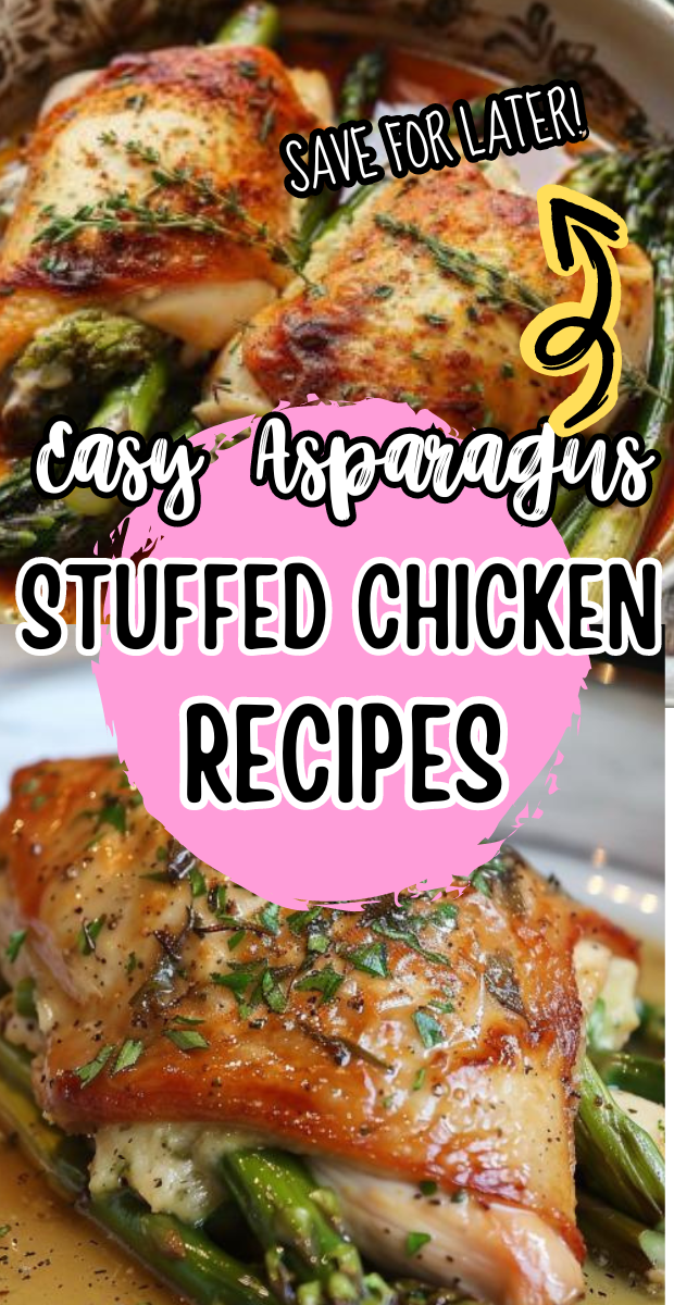 Easy Asparagus Stuffed Chicken Recipe