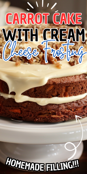 Easy Carrot Cake with Cream Cheese Frosting