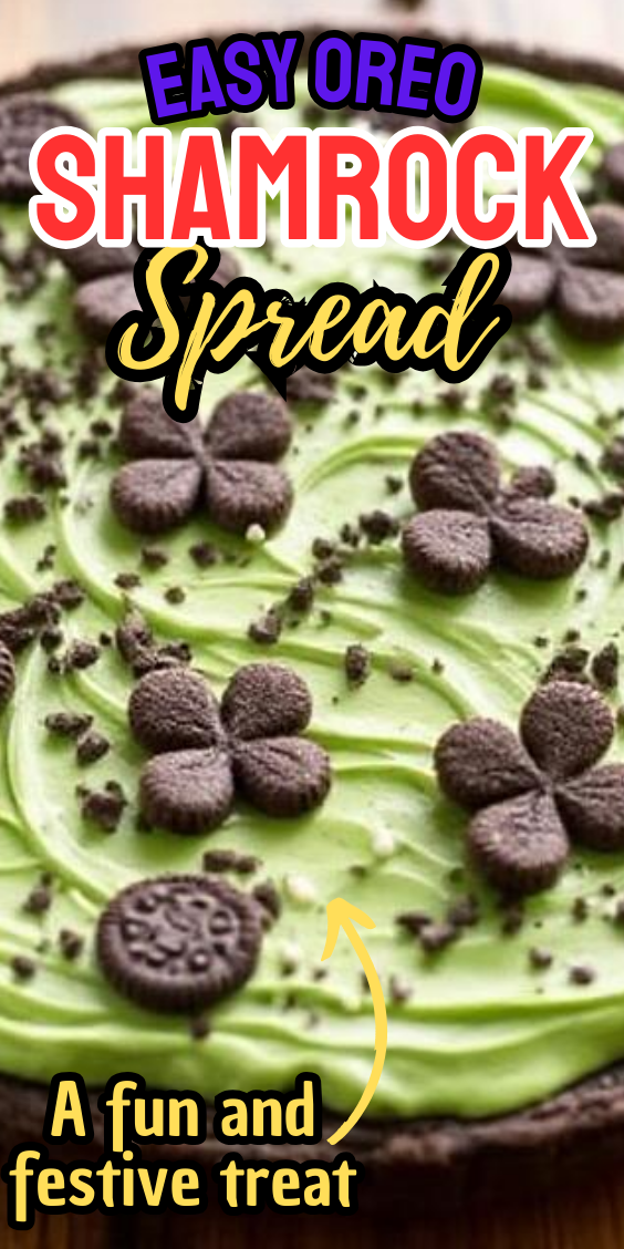 Easy Oreo Shamrock Spread