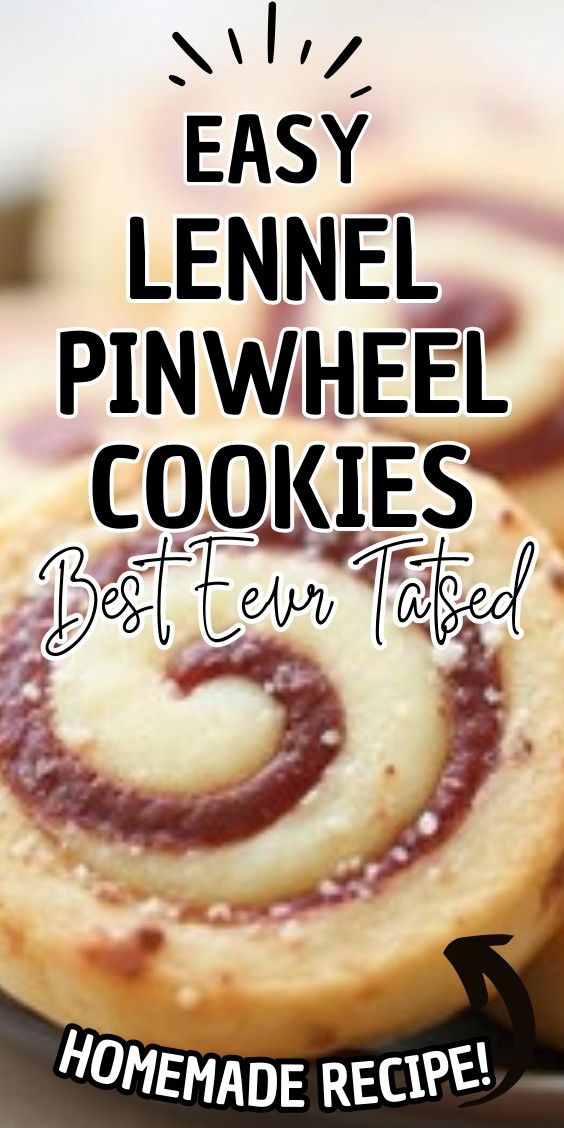Easy Lennel Pinwheel Cookies