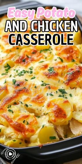 Easy Potato And Chicken Casserole