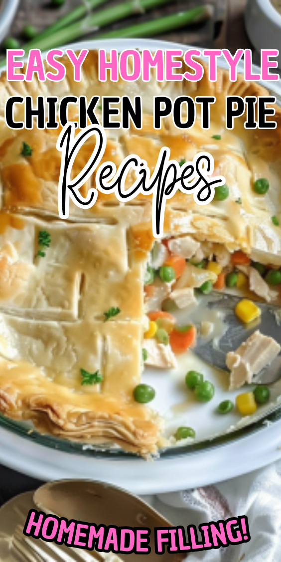 Easy Homestyle Chicken Pot Pie