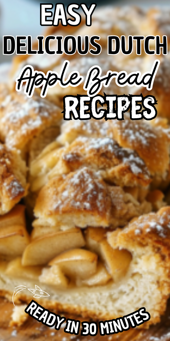 Easy Dutch Apple Bread