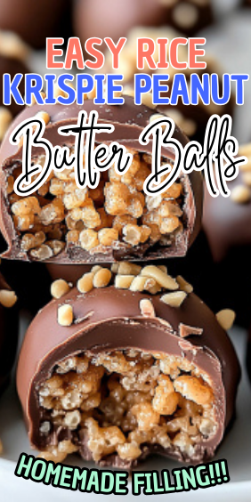 Easy Rice Krispie Peanut Butter Balls