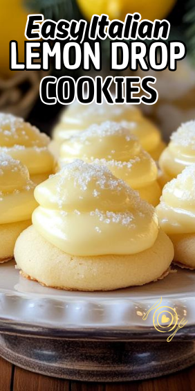 Easy Italian Lemon Drop Cookies