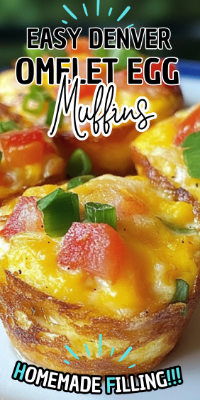 Easy Denver Omelet Egg Muffins