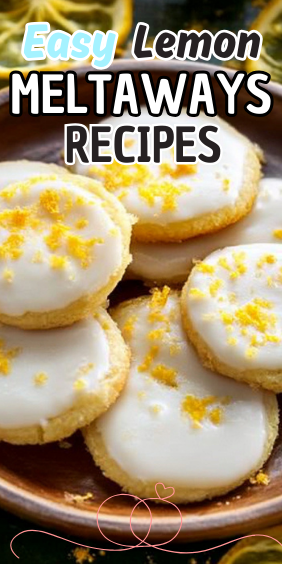 Easy Lemon Meltaways
