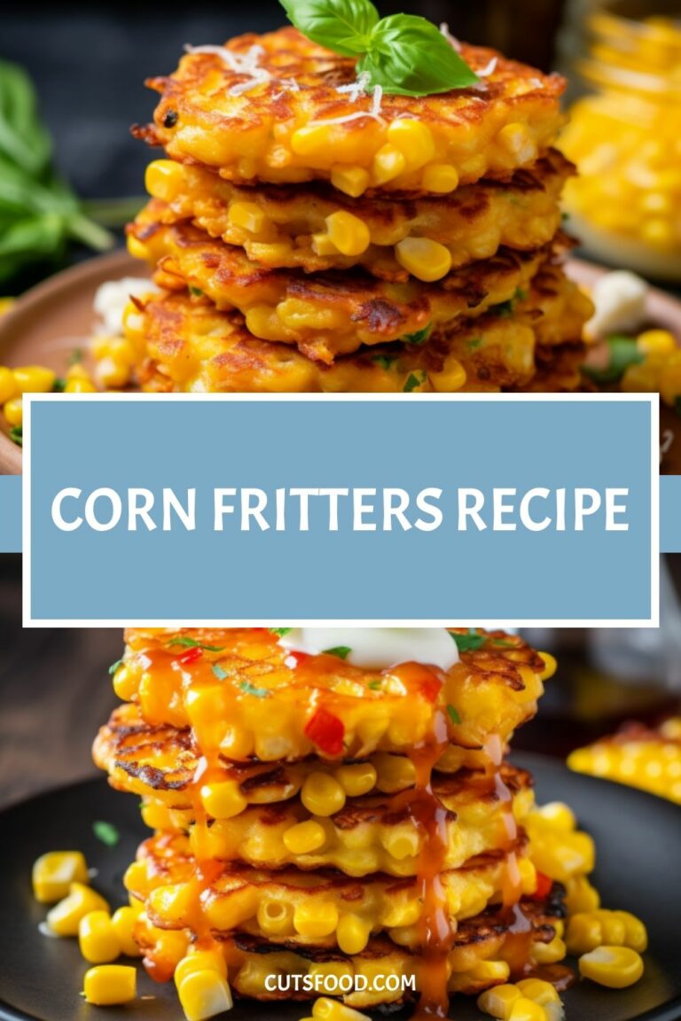 CORN FRITTERS RECIPE