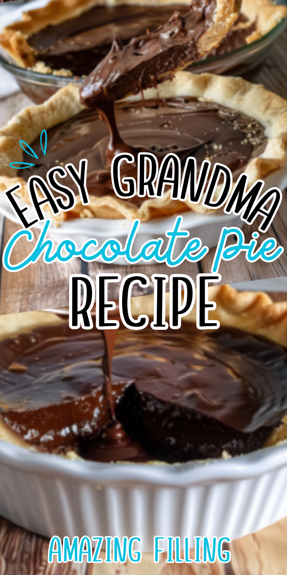Easy Grandma Chocolate Pie