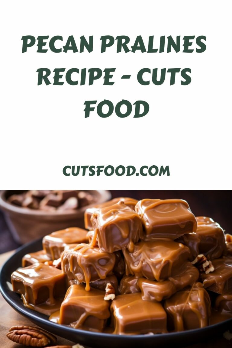 Pecan Pralines Recipe – Cuts Food