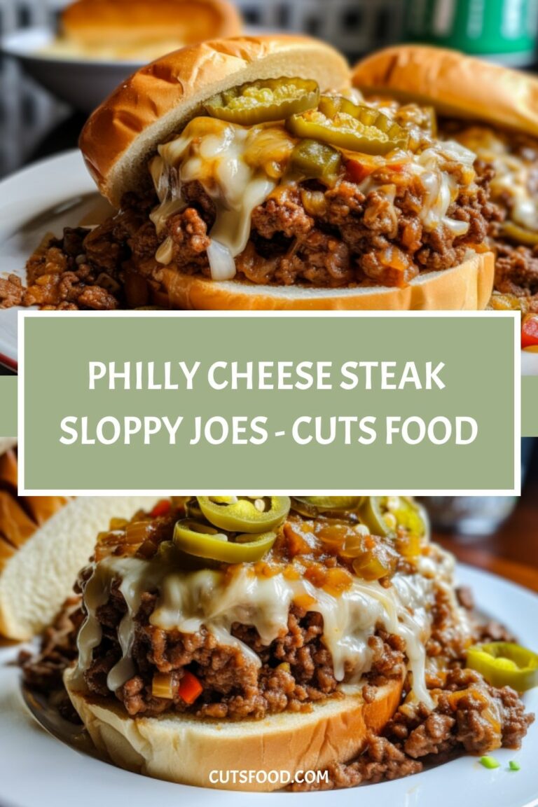 Philly Cheese Steak Sloppy Joes – Cuts Food
