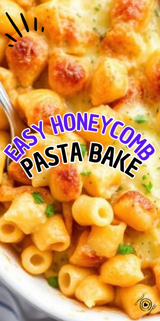 Easy Honeycomb Pasta Bake