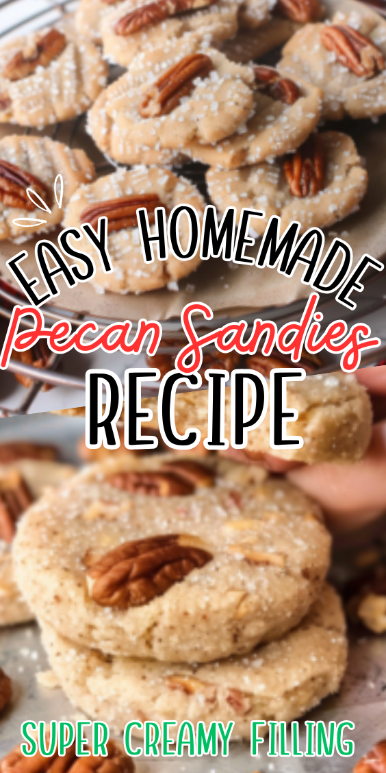 Easy Homemade Pecan Sandies