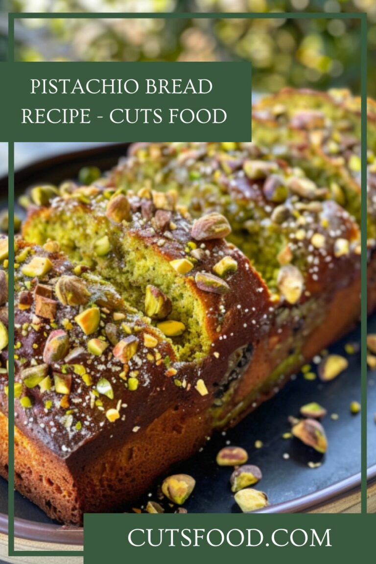 Pistachio Bread Recipe – Cuts Food