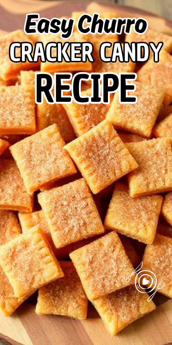 Easy Churro Cracker Candy