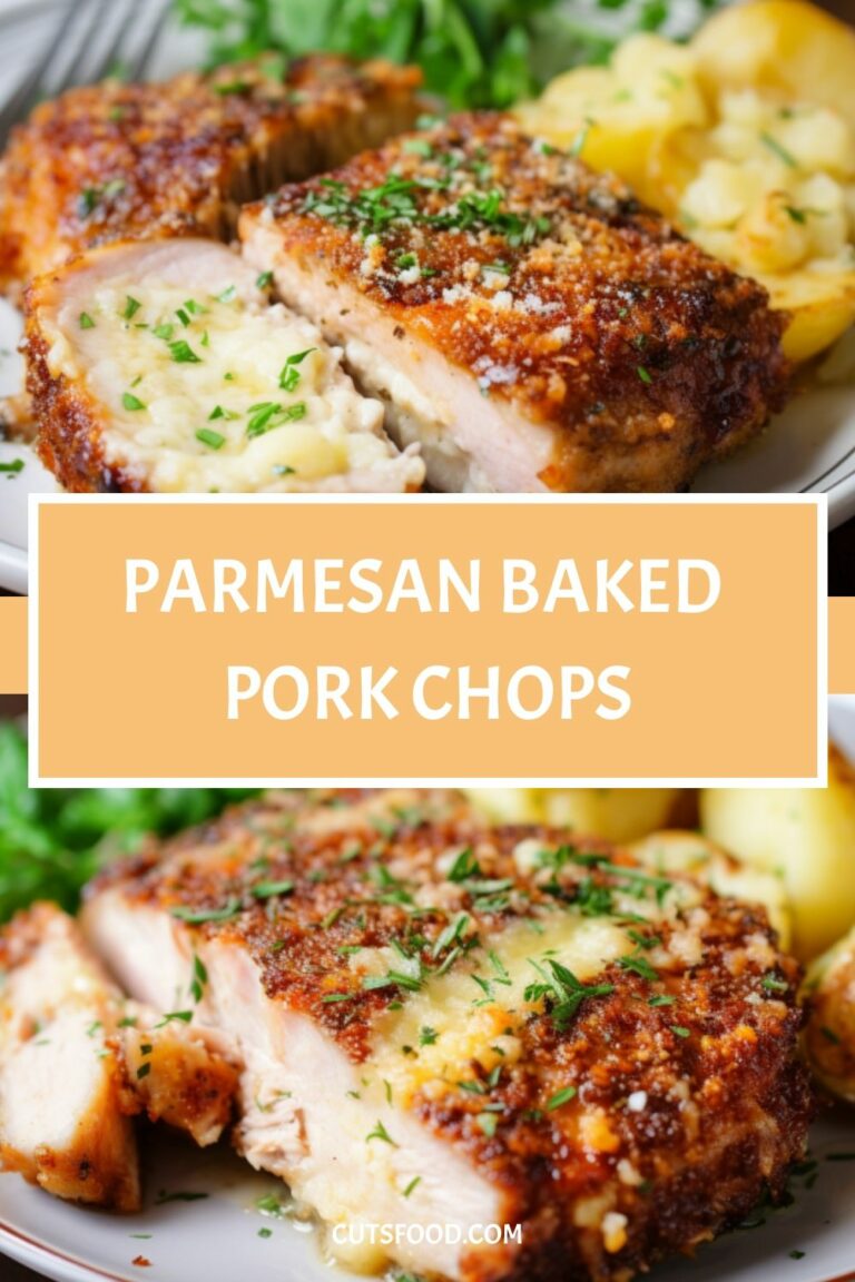 Parmesan Baked Pork Chops