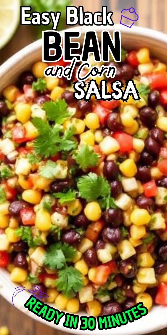Easy Black Bean and Corn Salsa