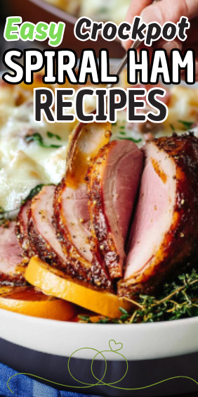Easy Crockpot Spiral Ham