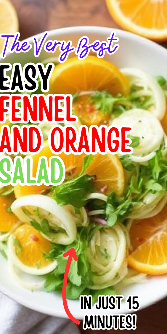 Easy Fennel and Orange Salad
