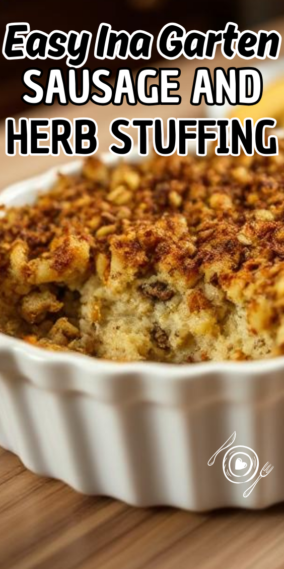Easy Ina Garten Sausage and Herb Stuffing