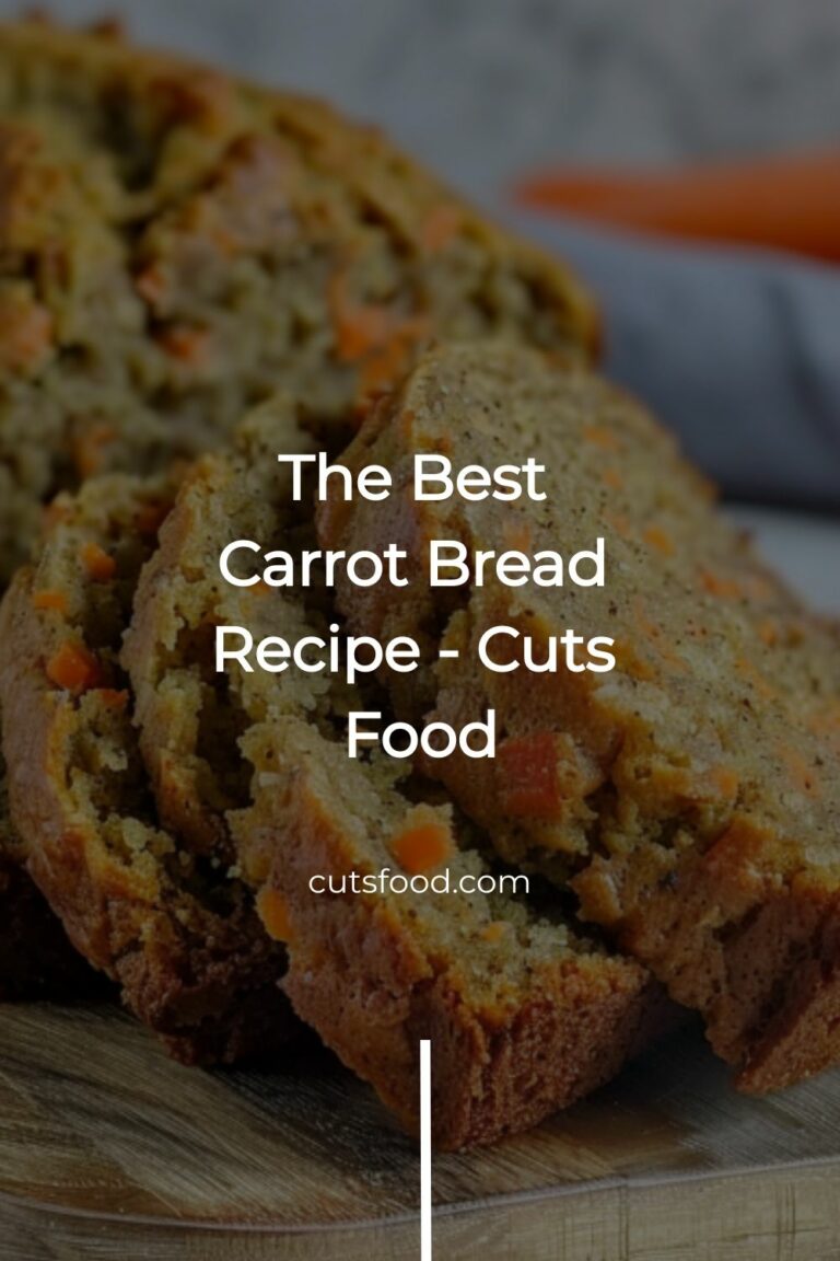 The Best Carrot Bread Recipe – Cuts Food