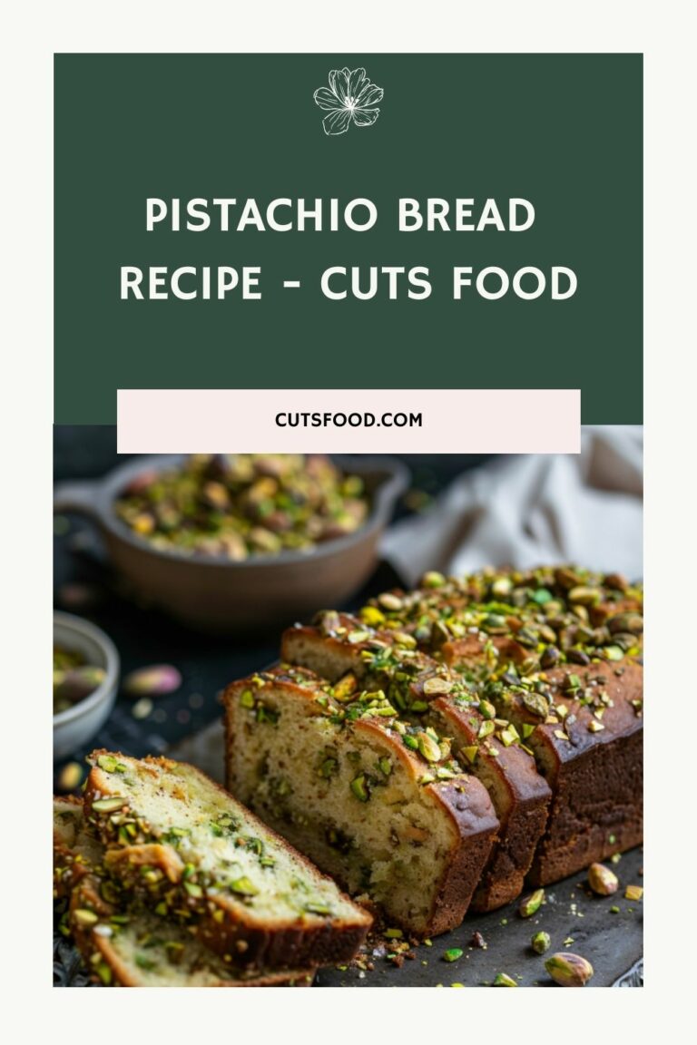 Pistachio Bread Recipe – Cuts Food
