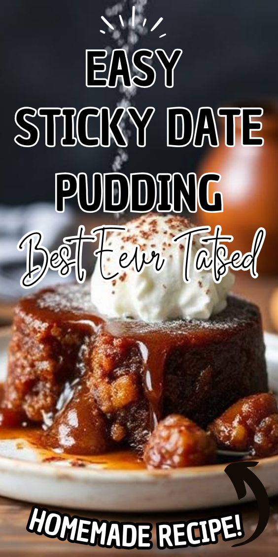Easy Sticky Date Pudding
