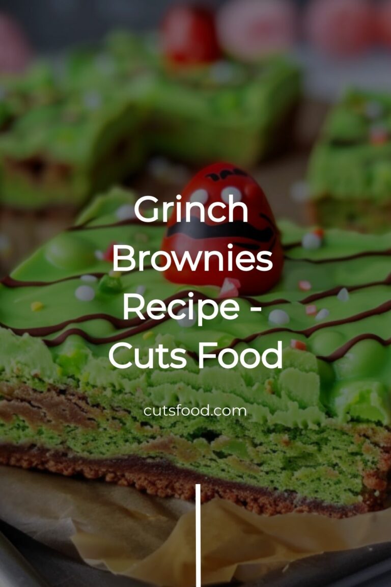 Grinch Brownies Recipe – Cuts Food